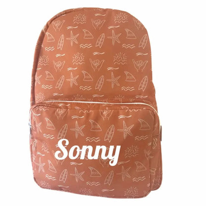 Personalied Kids Backpack - Surf - Timber Tinkers