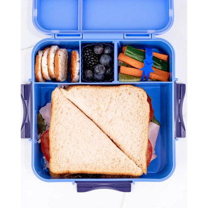 Personalised Blue Lunch Box - Whale - Timber Tinkers