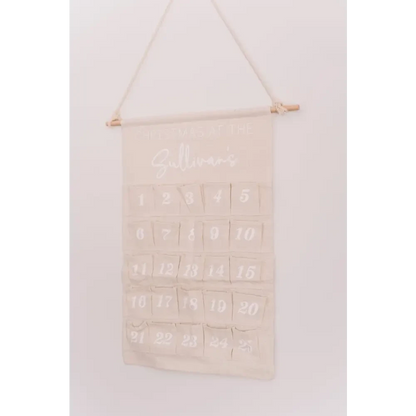 Personalised Christmas Advent Calendar - Timber Tinkers