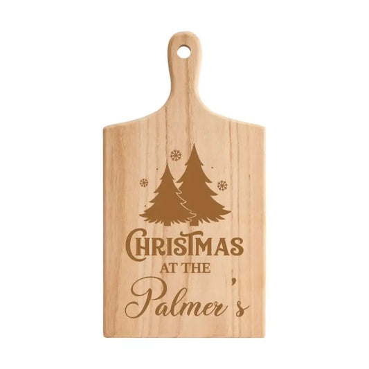 Personalised Christmas at the Serving Board - Timber Tinkers