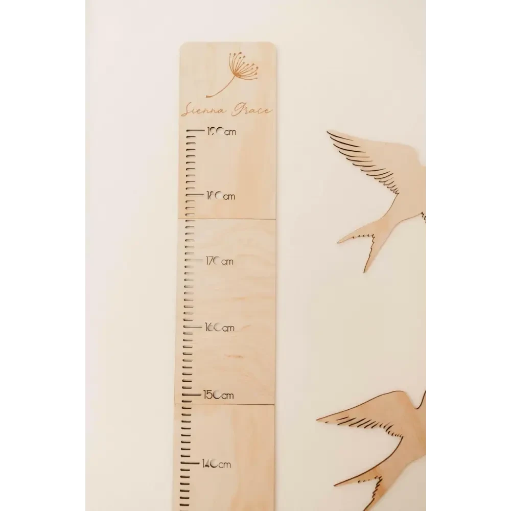 Personalised Growth Chart - Whimsical - Timber Tinkers