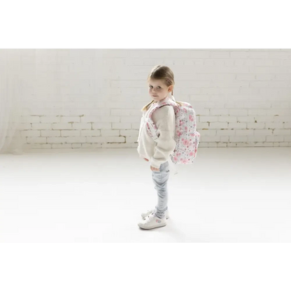 Personalised Kids Backpack - Floral - Timber Tinkers