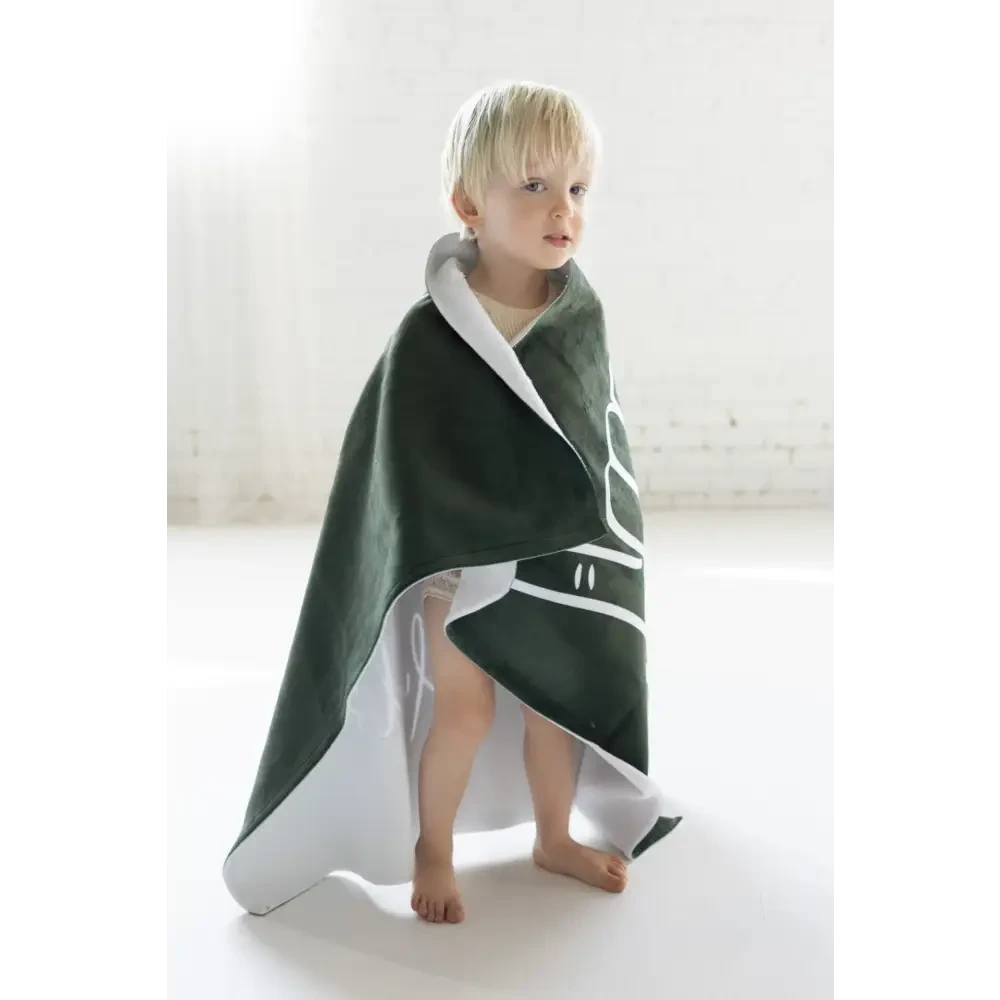 Personalised Kids Towel - Shaka - Timber Tinkers