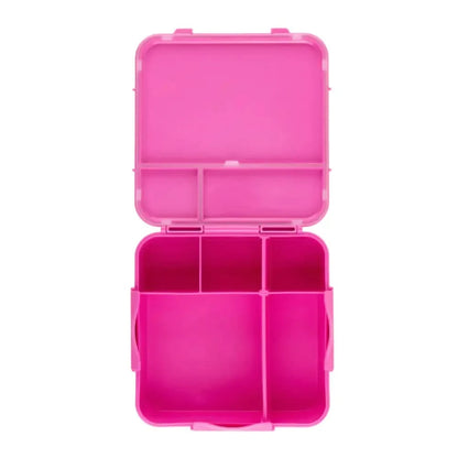 Personalised Pink Lunch Box - Pastel Rainbow - Timber Tinkers