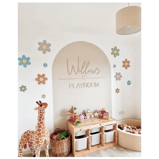 Personalised Playroom Plaque - Timber Tinkers