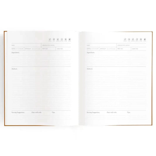 Personalised Recipe Book - Timber Tinkers