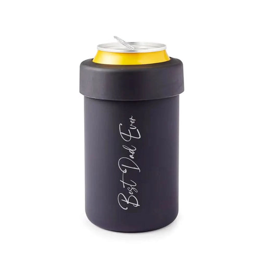 Personalised Stainless Steel Stubby Holder - Timber Tinkers