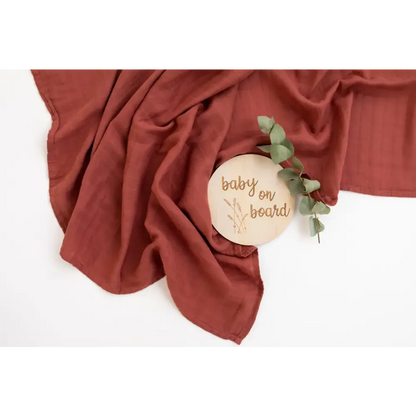 Personalised Swaddle - Ruby - Timber Tinkers