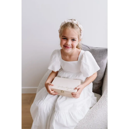 Personalised Wooden Keepsake Box - Heart - Timber Tinkers