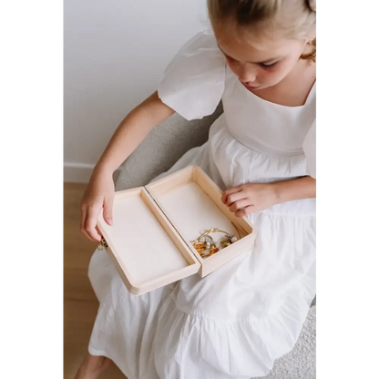 Personalised Wooden Keepsake Box - Heart - Timber Tinkers