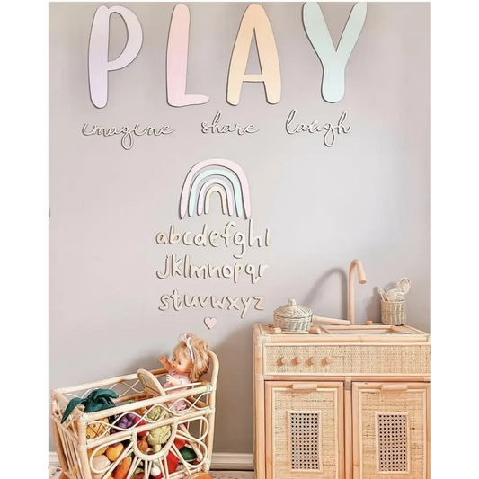 PLAY Sign Plaque - Timber Tinkers