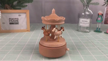 Horse Carousel Music Box - Seconds Sale