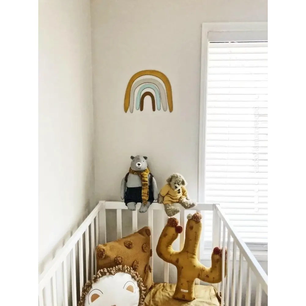 Rainbow Large NATURAL WOOD - Timber Tinkers