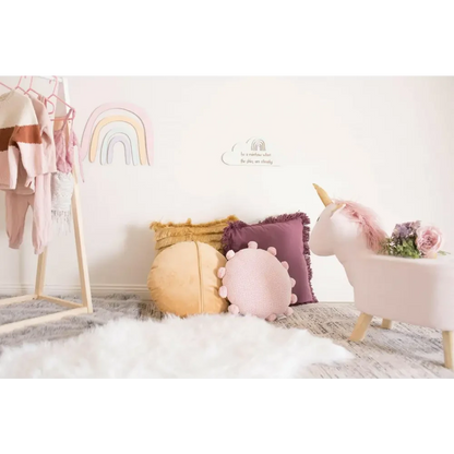 Rainbow Large Wall Decal - Pastels - Timber Tinkers