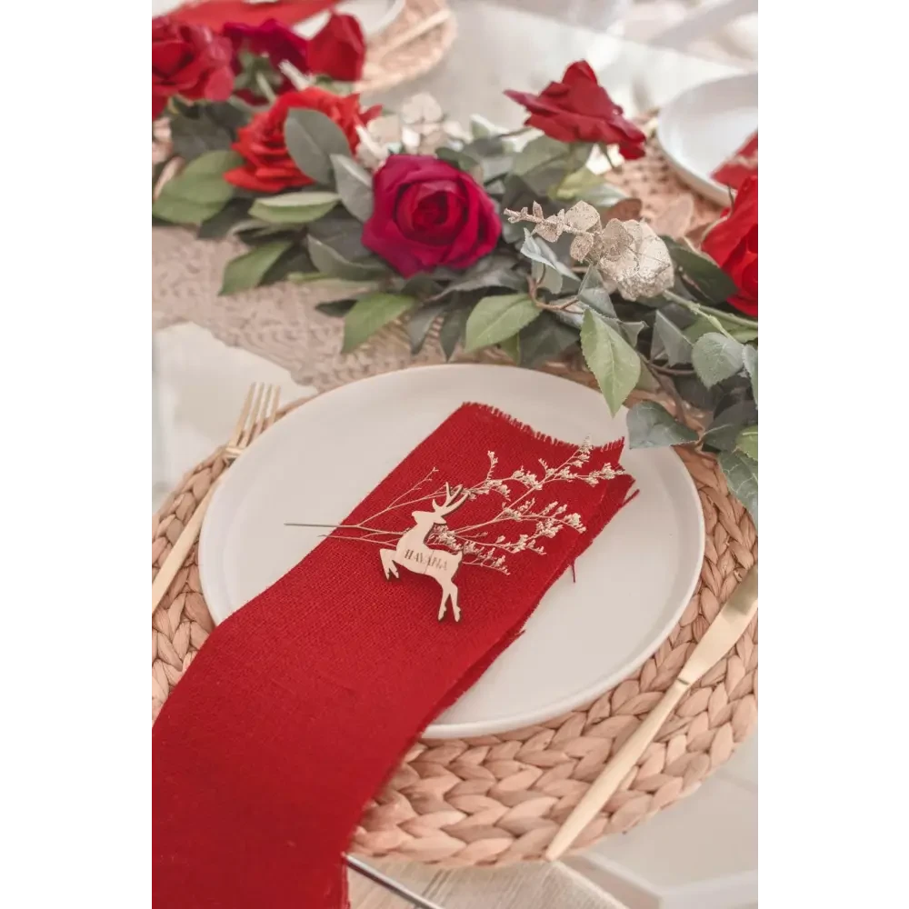 Reindeer Placement Cards - Timber Tinkers