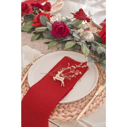 Reindeer Placement Cards - Timber Tinkers