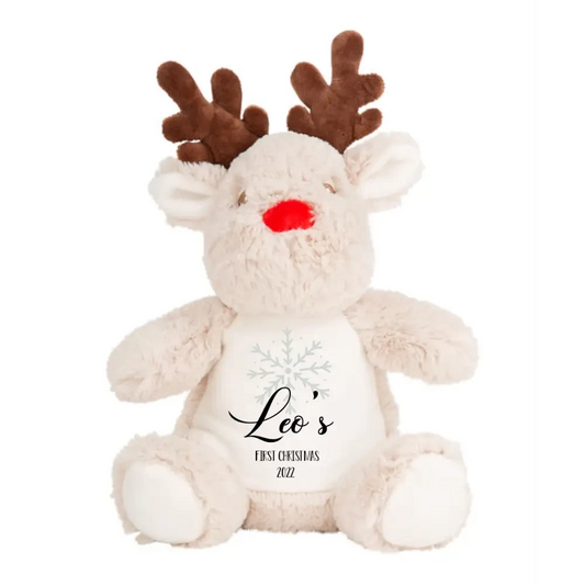 Reindeer Plush - Snowflake
