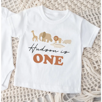 Safari Birthday T-Shirt - Timber Tinkers