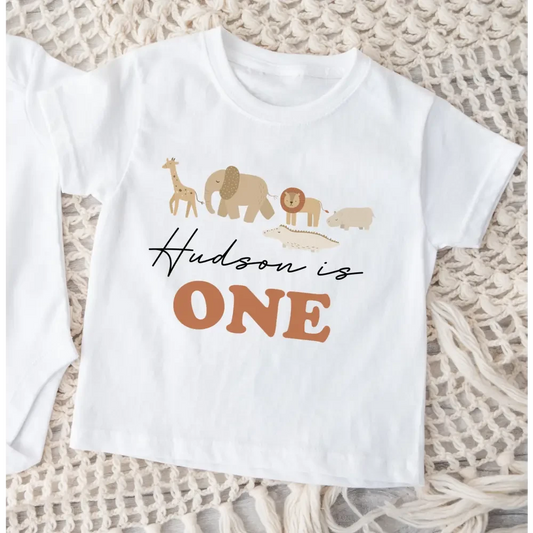 Safari Birthday T-Shirt - Timber Tinkers