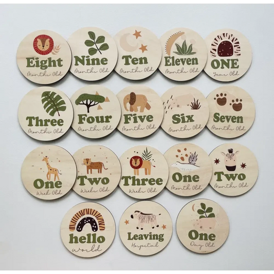 Safari Milestones - Timber Tinkers