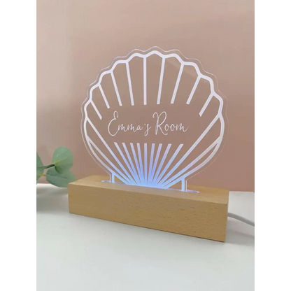 Shell Night Light - Timber Tinkers