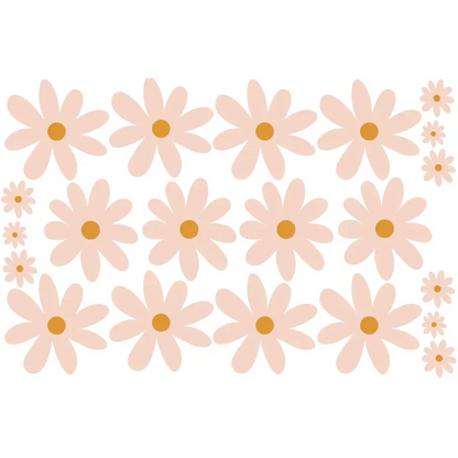 Simple Daisy's Wall Decals - Timber Tinkers