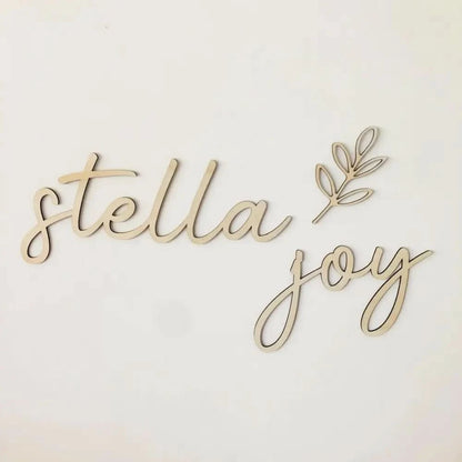 Small Name Plaques (30cm Length) - Timber Tinkers