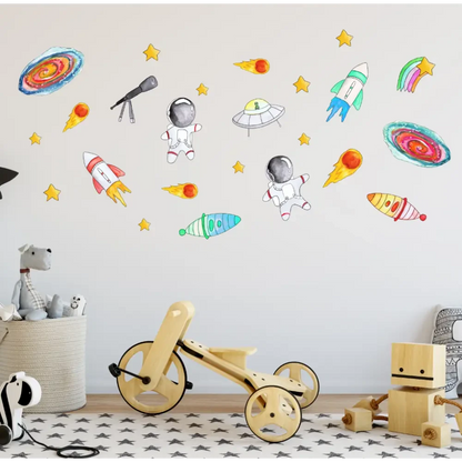 Space Extras Wall Decals - Timber Tinkers
