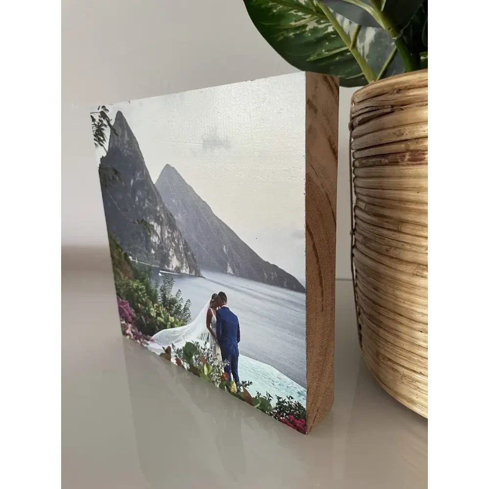 Square Wood Photo Blocks - Timber Tinkers