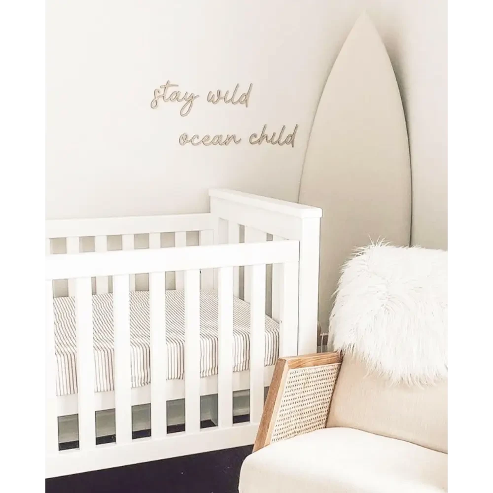 stay wild ocean child wall plaque - Timber Tinkers