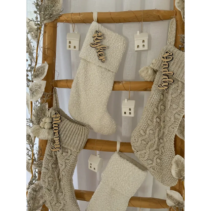 Stocking Names - Timber Tinkers