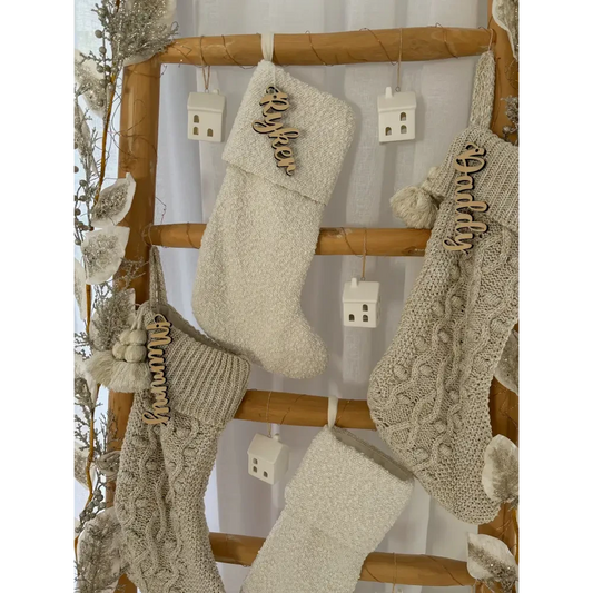 Stocking Names - Timber Tinkers