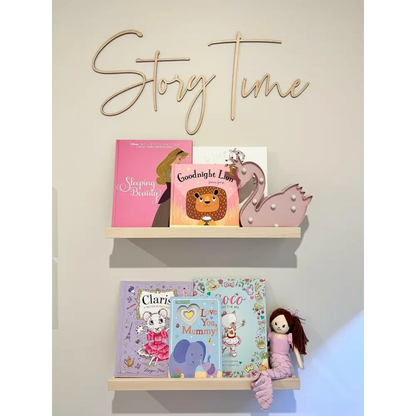 Story Time plaque - Timber Tinkers