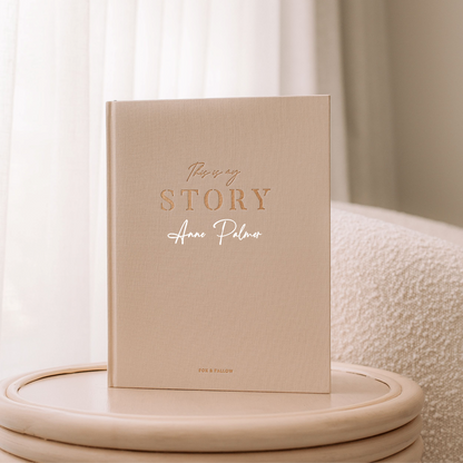 This Is My Story Memoir Journal Cream