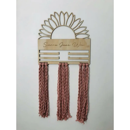 Sunflower Bow Holder - Timber Tinkers