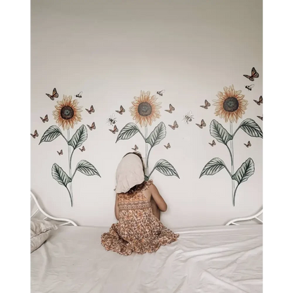 Sunflower Decal - Timber Tinkers