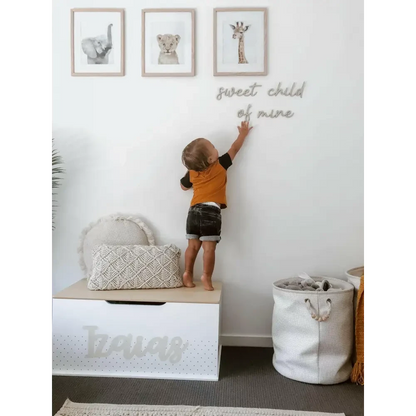 sweet child of mine wall plaque - Timber Tinkers