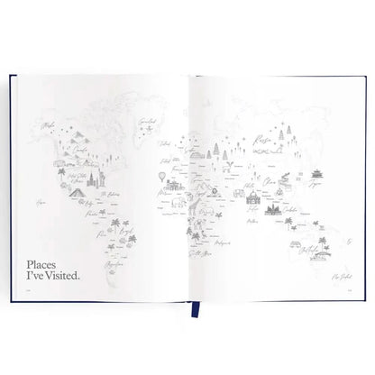 This Is My Story Memoir Journal Navy - Timber Tinkers