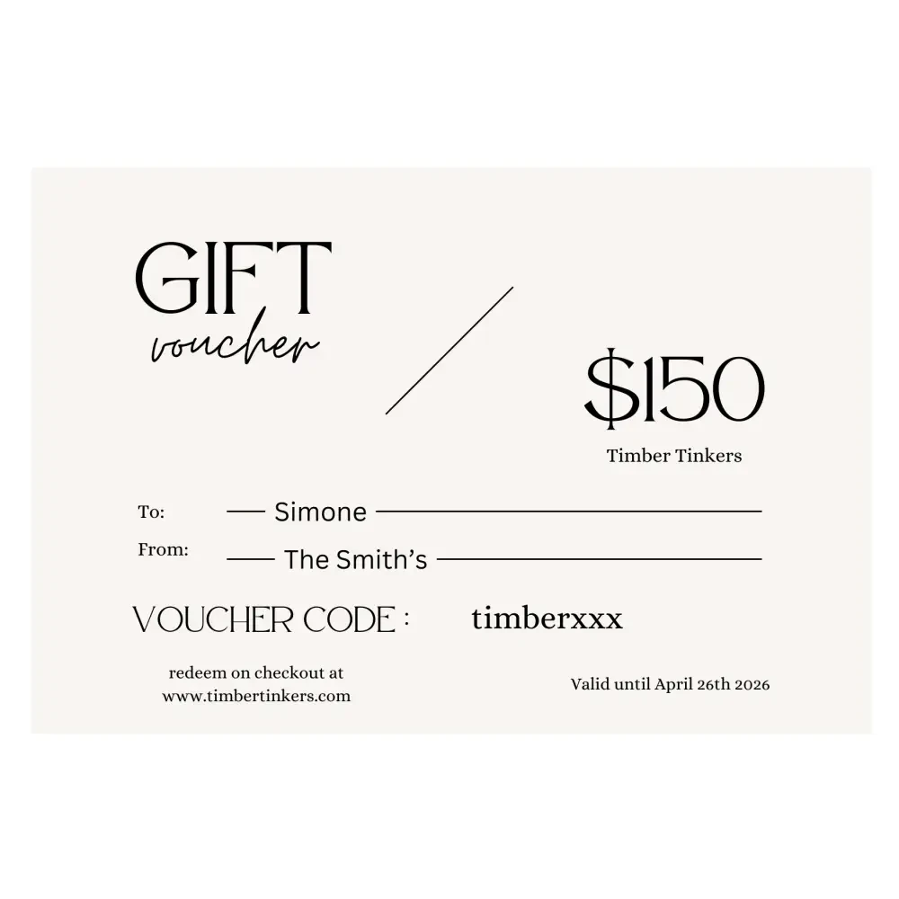 Timber Tinkers Gift Card - Timber Tinkers