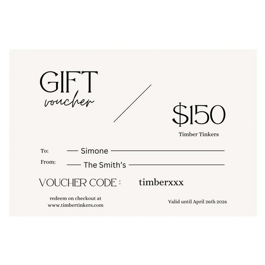 Timber Tinkers Gift Card - Timber Tinkers
