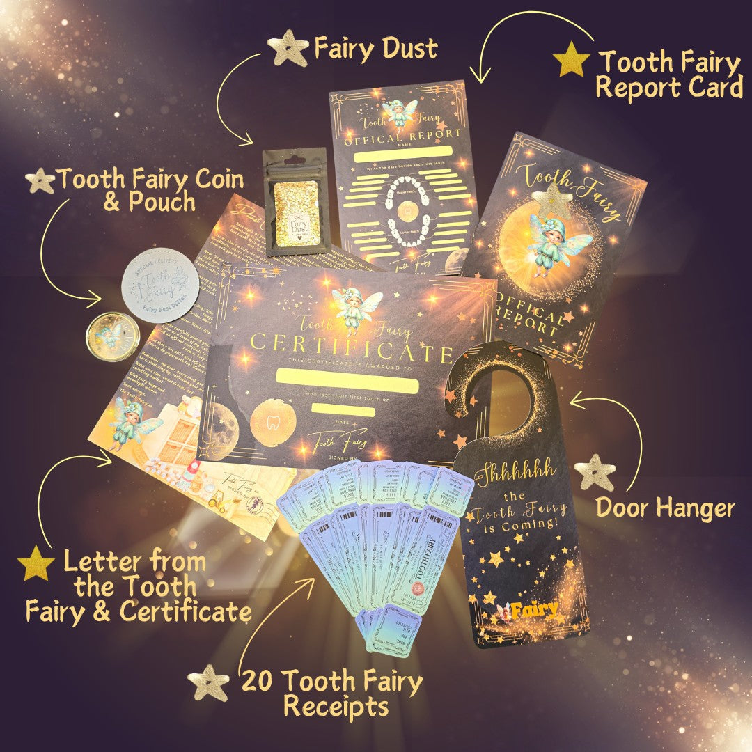 Tooth Fairy Treasure Kit - Girl & Boy Version