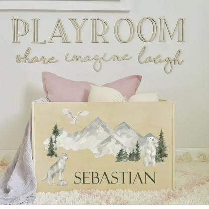 Toy Box - Mountains - Timber Tinkers