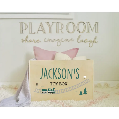 Toy Box - Train - Timber Tinkers