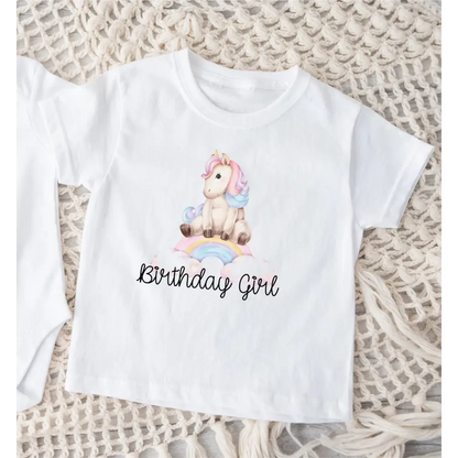 Unicorn Birthday T-Shirt - Timber Tinkers