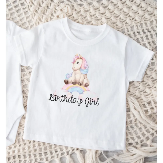 Unicorn Birthday T-Shirt - Timber Tinkers