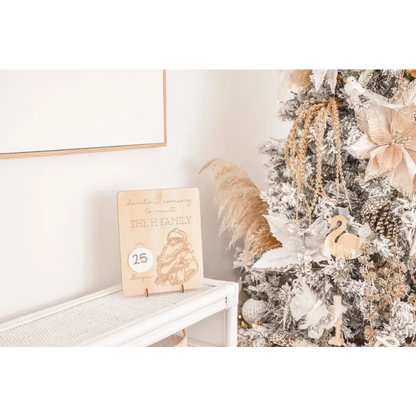Vintage Santa Countdown - Timber Tinkers