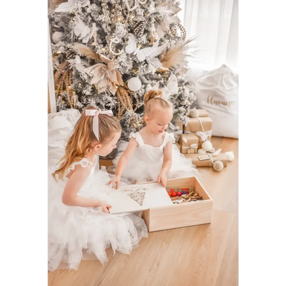 Vintage Tree Christmas Box - Timber Tinkers