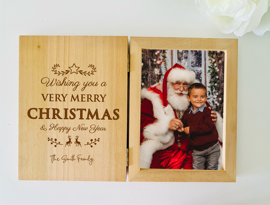Christmas Photo Frame - Wishing you a Merry Christmas