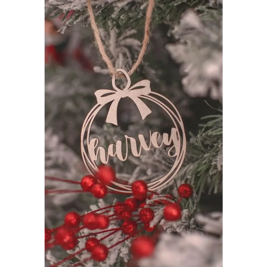 Wreath Ornament - Timber Tinkers