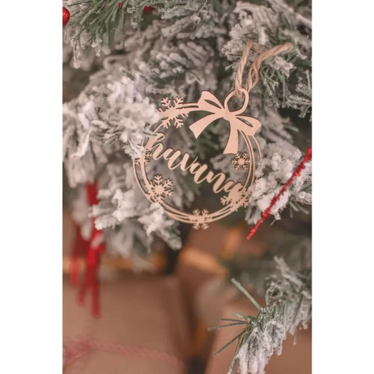 Wreath Ornament - Timber Tinkers